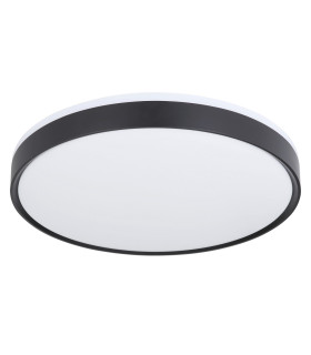 Sonny 49cm Flush Ceiling Light White LED Dimmable 2700-6500K Remote Control-2