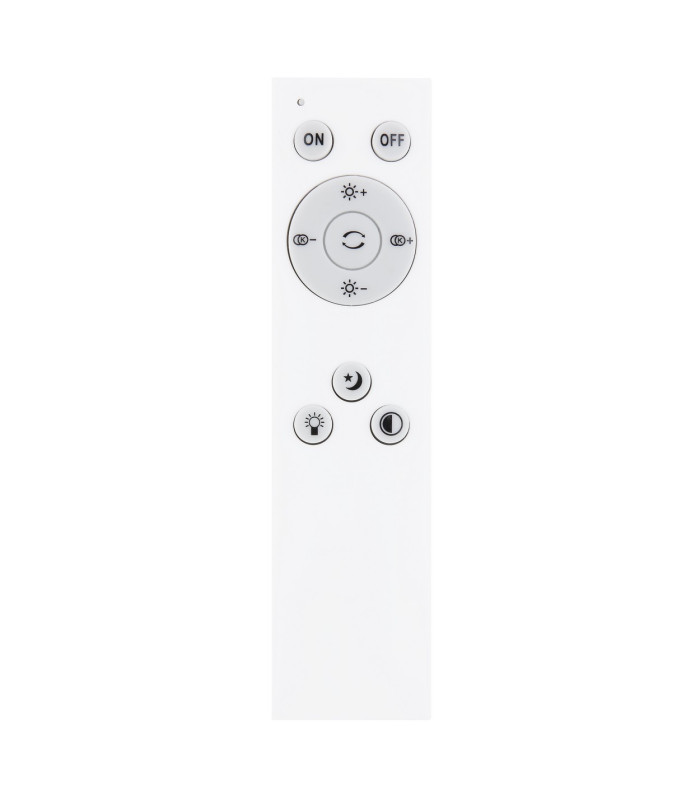 Sonny 49cm Flush Ceiling Light White LED Dimmable 2700-6500K Remote Control-7
