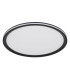Belissa 40cm Flush Ceiling Light Matt Black LED 3000K-2