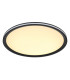 Belissa 40cm Flush Ceiling Light Matt Black LED 3000K-4