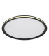 Belissa 40cm Flush Ceiling Light Matt Black LED 3000K-5
