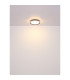 Belissa 40cm Flush Ceiling Light Matt Black LED 3000K-7