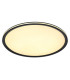 Belissa 50cm Flush Ceiling Light Matt Black LED 3000K-1