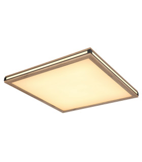 Carla 60cm Flush Ceiling Light White LED 3000K-1
