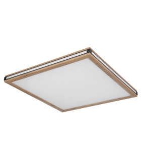 Carla 60cm Flush Ceiling Light White LED 3000K-2
