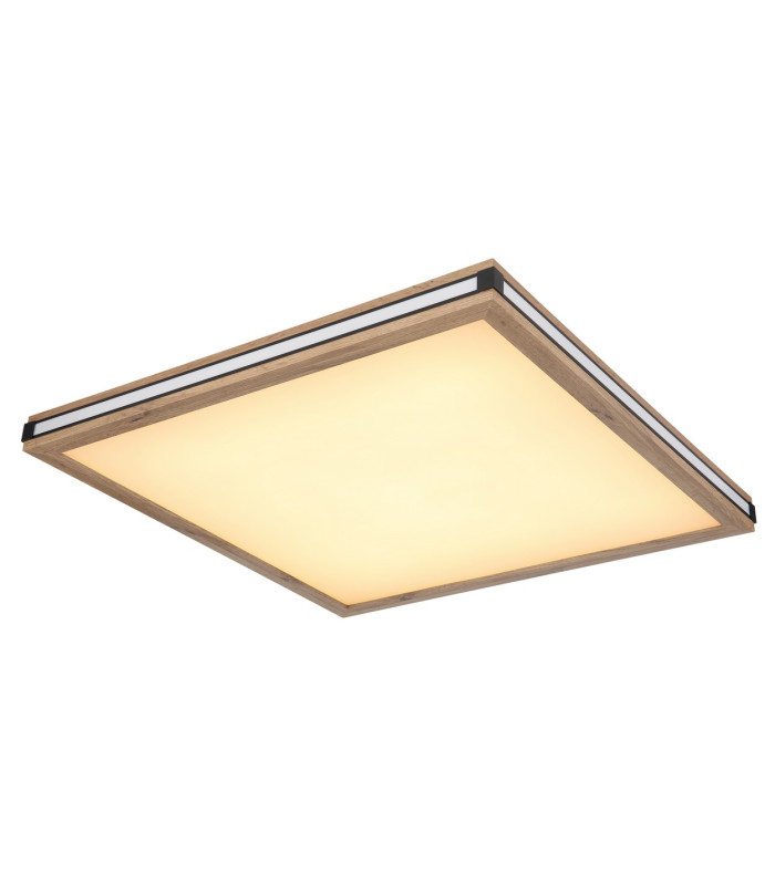 Carla 60cm Flush Ceiling Light White LED 3000K-5