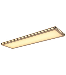Carla 120x30cm Flush Ceiling Light White LED 3000K-1