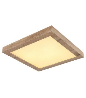 Xavvi Flush Ceiling Light White Matt LED 3000K-1