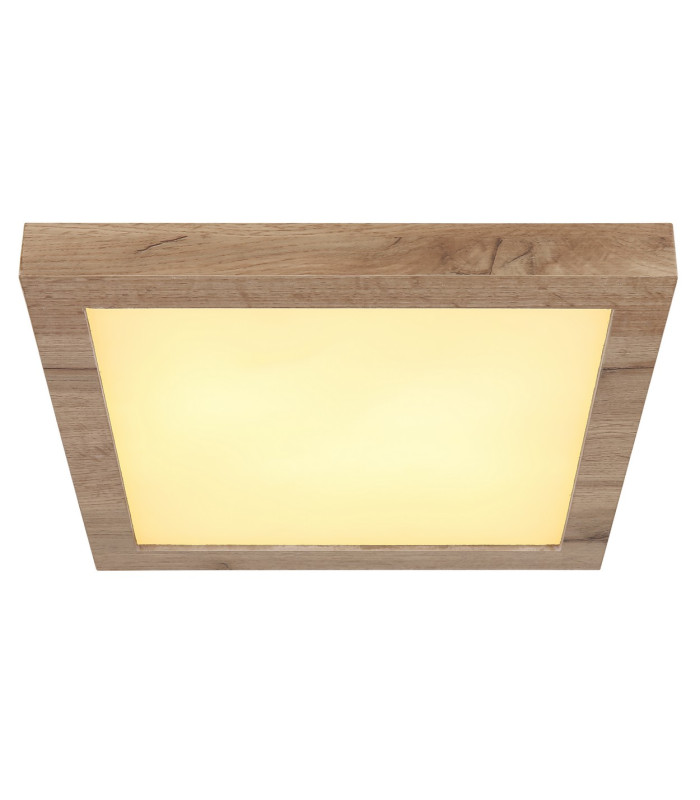 Xavvi Flush Ceiling Light White Matt LED 3000K-3