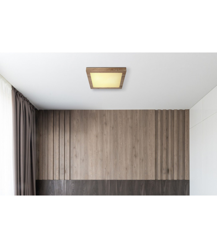 Xavvi Flush Ceiling Light White Matt LED 3000K-5