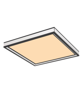Jessy Flush Ceiling Light Matt Black LED 3000K-1