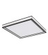 Jessy Flush Ceiling Light Matt Black LED 3000K-2