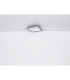 Jessy Flush Ceiling Light Matt Black LED 3000K-8