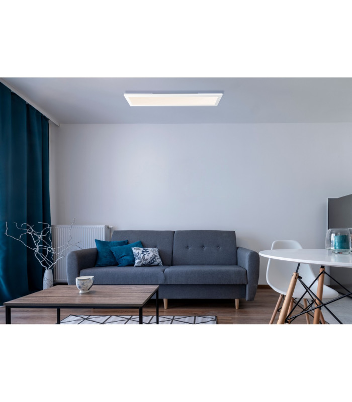 Rosi 80x20cm Panel White LED Dimmable 3000-6000K Remote Control-12