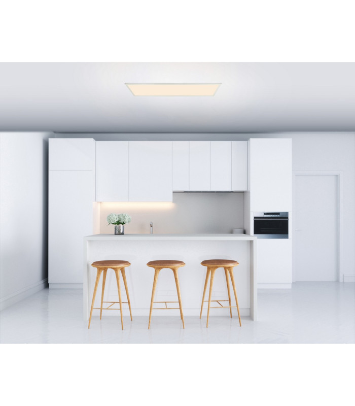 Rosi 120x30cm Panel White LED Dimmable 3000-6000K Remote Control-12
