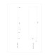 Rosi 120x30cm Panel White LED Dimmable 3000-6000K Remote Control-13