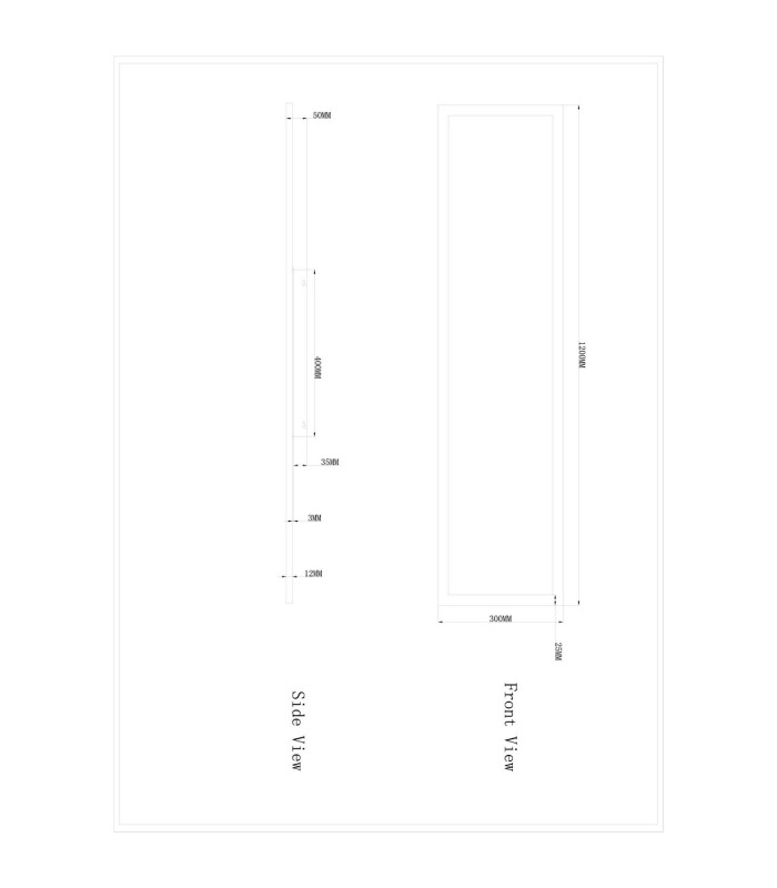 Rosi 120x30cm Panel White LED 3000K-10