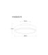 Doro 30cm Flush Ceiling Light Silver Colored LED 3000K-6
