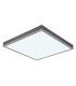 Doro 45cm Flush Ceiling Light Silver Colored LED Dimmable 2700-6500K Remote Control Timer-6