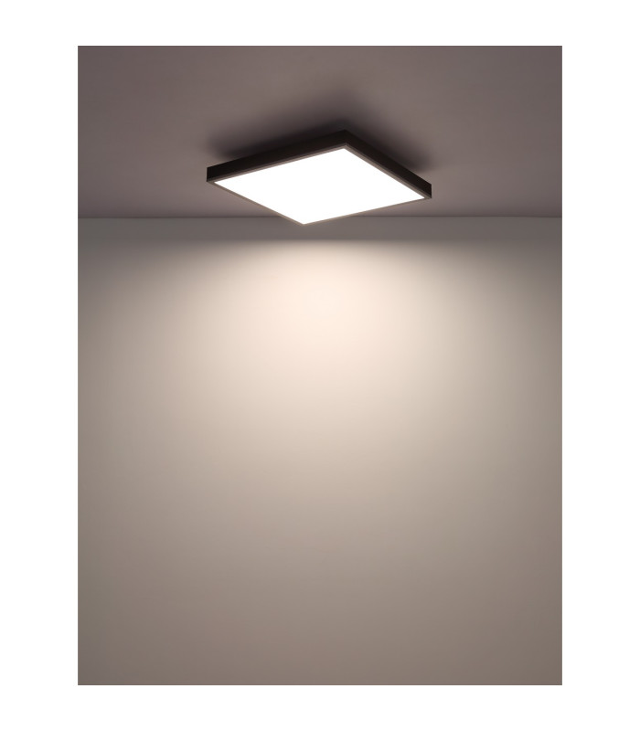 Doro 45cm Flush Ceiling Light Silver Colored LED Dimmable 2700-6500K Remote Control Timer-7
