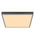 Doro 45cm Flush Ceiling Light Silver Colored LED 3000K-3