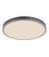 Doro 60cm Flush Ceiling Light Silver Colored LED Dimmable 2700-6500K Remote Control Timer-1