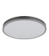 Doro 60cm Flush Ceiling Light Silver Colored LED Dimmable 2700-6500K Remote Control Timer-2