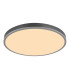 Doro 60cm Flush Ceiling Light Silver Colored LED Dimmable 2700-6500K Remote Control Timer-4