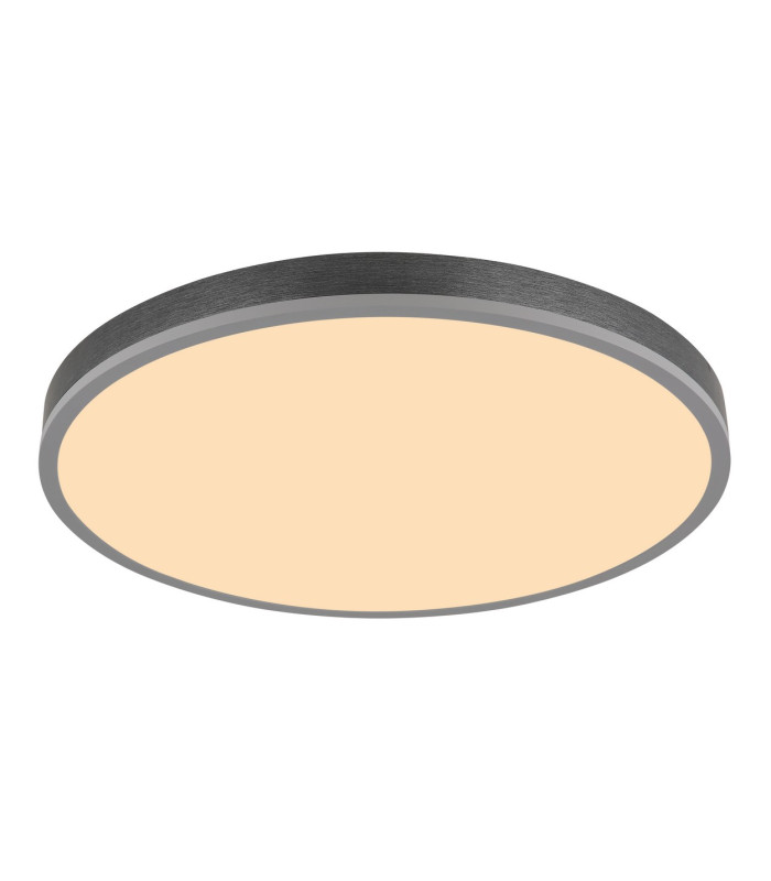 Doro 60cm Flush Ceiling Light Silver Colored LED Dimmable 2700-6500K Remote Control Timer-4