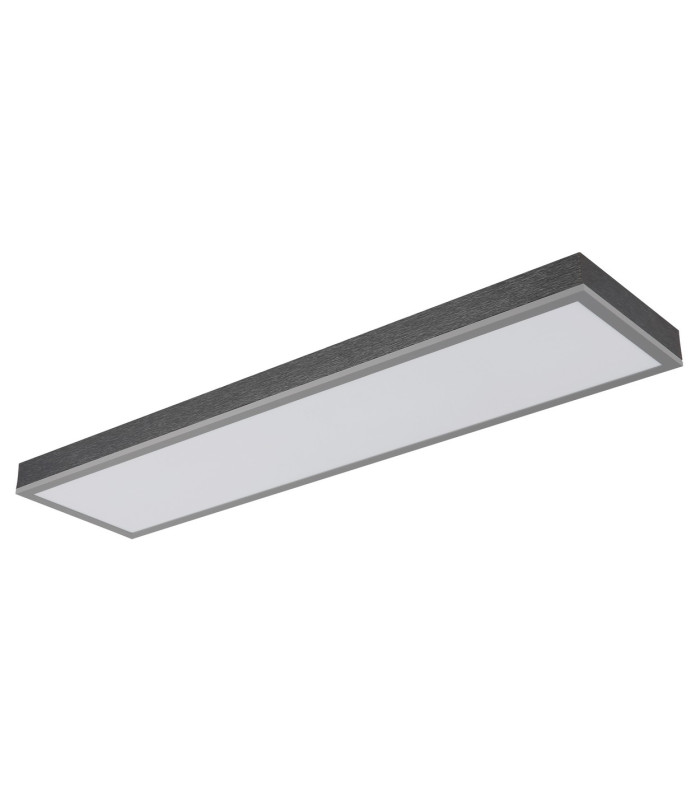 Doro 80x20cm Flush Ceiling Light Silver Colored LED 3000K-2