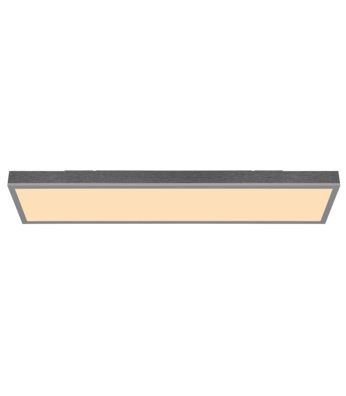 Doro 80x20cm Flush Ceiling Light Silver Colored LED 3000K-3