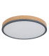 Doro 45cm Flush Ceiling Light Graphite LED Dimmable 2700-6500K Remote Control Timer-2