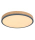 Doro 45cm Flush Ceiling Light Graphite LED 3000K-1