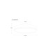 Doro 45cm Flush Ceiling Light Graphite LED 3000K-9