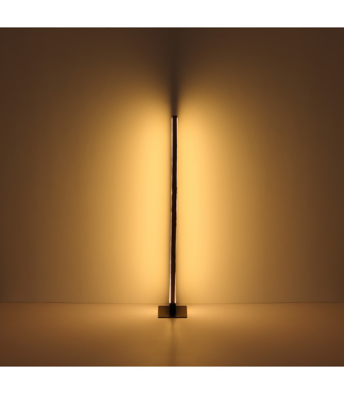 Doro 81.5cm Integrated LED Semi Flush Ceiling Light Matt Black LED 3000K-5