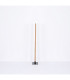 Doro 81.5cm Integrated LED Semi Flush Ceiling Light Matt Black LED 3000K-7