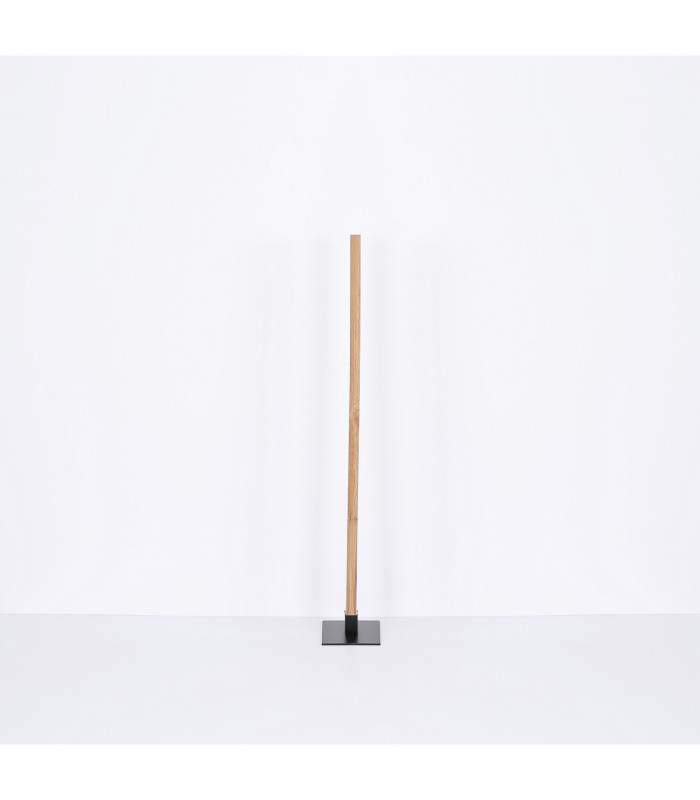 Doro 81.5cm Integrated LED Semi Flush Ceiling Light Matt Black LED 3000K-7