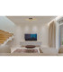 Doro Integrated LED Semi Flush Ceiling Light Matt Black LED 3000K-9