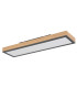Doro 60x15cm Flush Ceiling Light Graphite LED 3000K-2