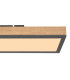Doro 60x15cm Flush Ceiling Light Graphite LED 3000K-5