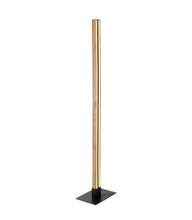 Doro LED Integrated Floor Lamp Matt Black LED Dimmable 3000K-1