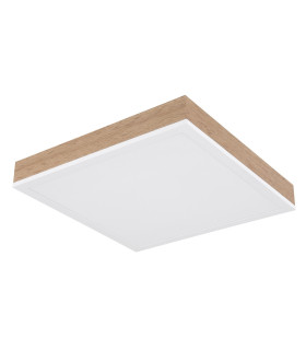 Doro 30cm Flush Ceiling Light White Matt LED 3000K-2
