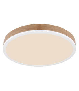 Doro 45cm Flush Ceiling Light White Matt LED 3000K-1