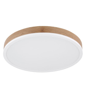 Doro 45cm Flush Ceiling Light White Matt LED 3000K-2
