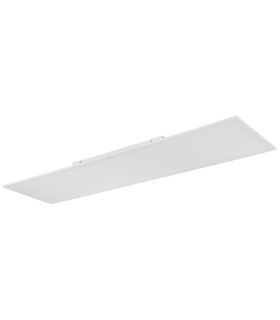 Doro Flush Ceiling Light White Matt 1x RGB LED Dimmable 3000-6500K Remote Control-2