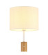 Taugus Floor Lamp with Shade Brown 1x E27-4