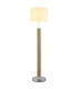 Taugus Floor Lamp with Shade Brown 1x E27-5