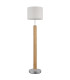 Taugus Floor Lamp with Shade Brown 1x E27-6