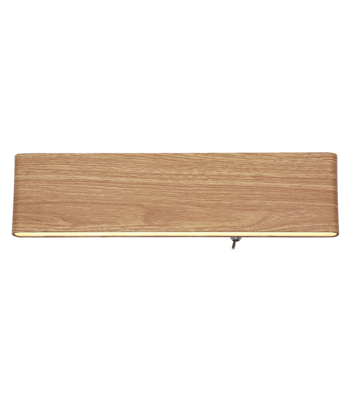 Siegfried 30cm Integrated LED Wall Lamp Wood Look LED 3000K-3