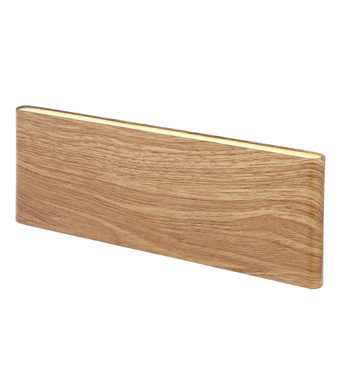 Siegfried 23cm Integrated LED Wall Lamp Wood Look LED 3000K-4